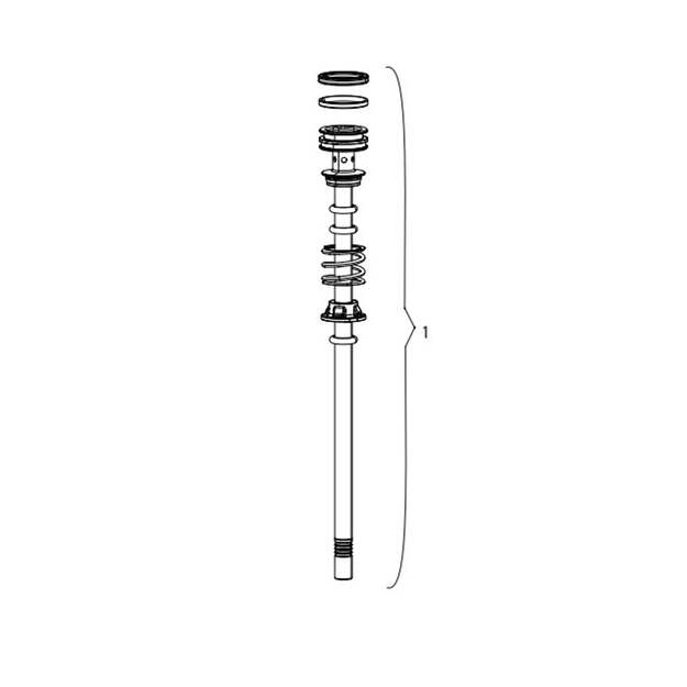 11.4018.111.037 - ROCKSHOX AIR SHAFT SID 35 DB+ 29 100 D1