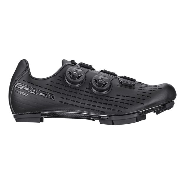 Batai FORCE MTB REVOLT CARBON // dydis: 42 (juodi)