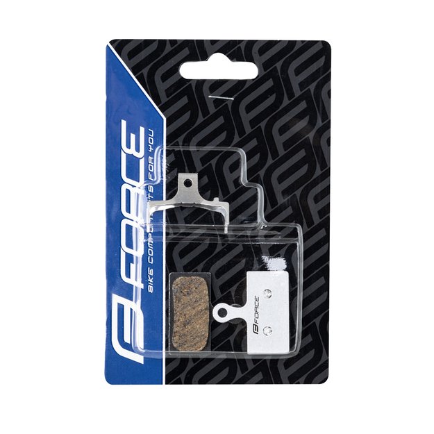 Diskinių stabdžių kaladėlės FORCE Shimano G03A, aliuminis, guminės 1