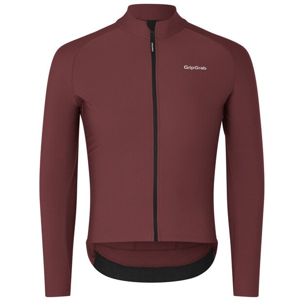 GripGrab PACR Thermal moteriški marškinėliai | Dark Red