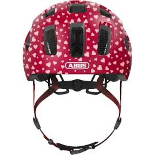 Šalmas ABUS YOUN-I 2.0 S 48-54cm (Cherry Heart) 1