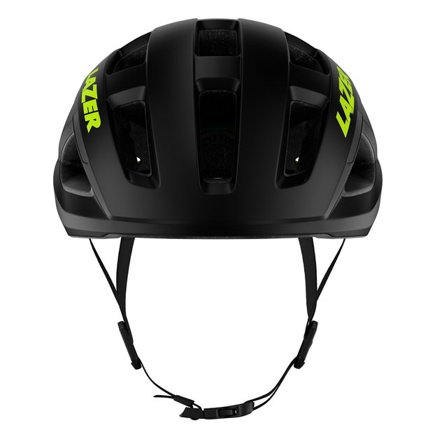 Šalmas Lazer Tonic, M 55-59 cm, (fluorescentinė/juoda matinė) 2