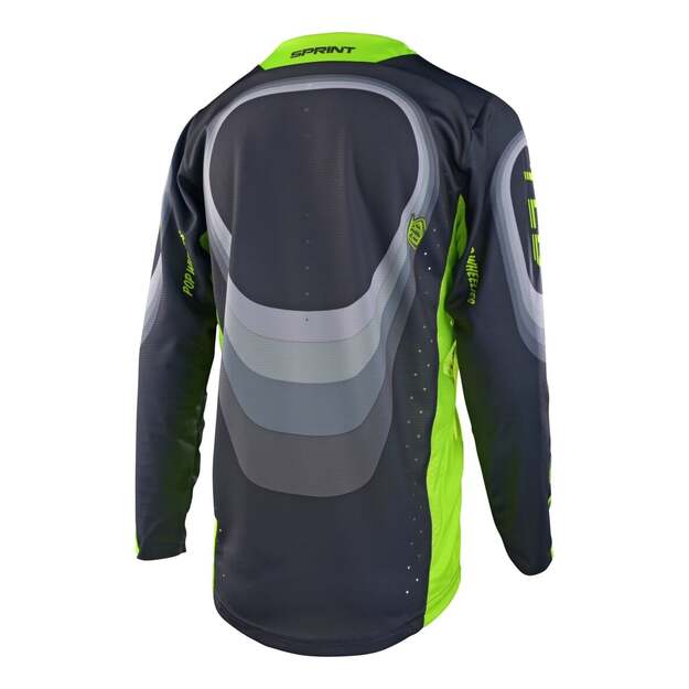 TLD YOUTH LS JERSEY SPRINT REVERB CHARCOAL (32400100) 1