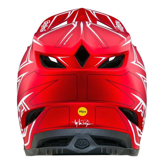 TLD HELMET D4 COMPOSITE PINNED RED (14050500) 2