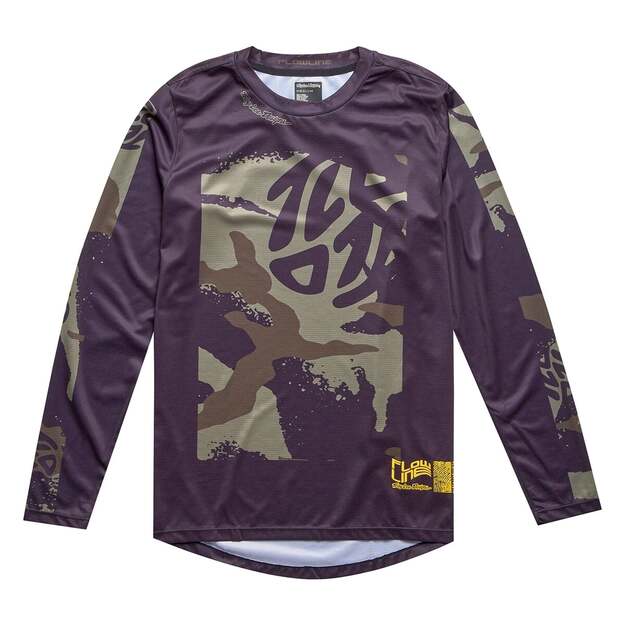 TLD YOUTH LS JERSEY FLOWLINE CONFINED BLACK (36548100)