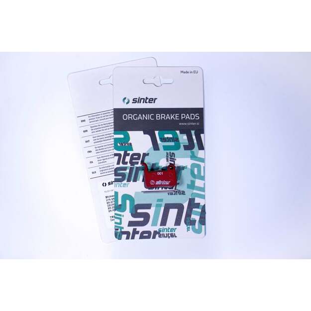 SINTER BRAKE PADS SHIMANO A TYPE RED (73-001-041-0) 2