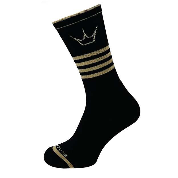 PEATY S PONOŽKY SHREDSOCKS BAND BLACK / BROWN (PPW-SCK-BND-BL/BR-10)