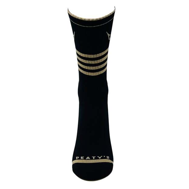 PEATY S PONOŽKY SHREDSOCKS BAND BLACK / BROWN (PPW-SCK-BND-BL/BR-10) 1