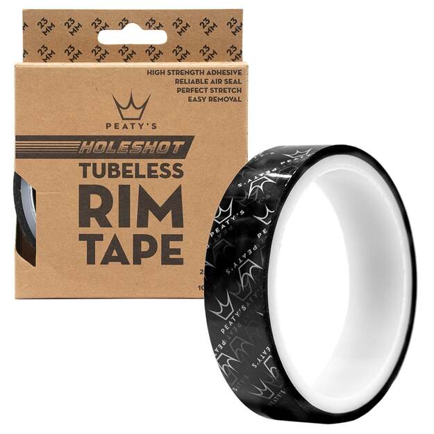 PEATY S HOLESHOT TUBELESS RIM TAPE 23 MM - 10 M ROLL (PTS-HRT-10M-R23-6)