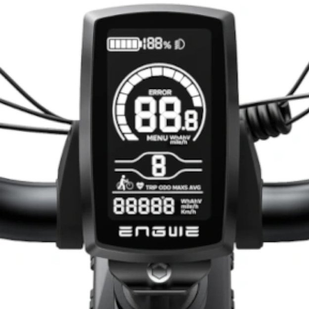 Elektrinis sulankstomas dviratis Engwe EP-2 PRO // 7G 20  (pilka)