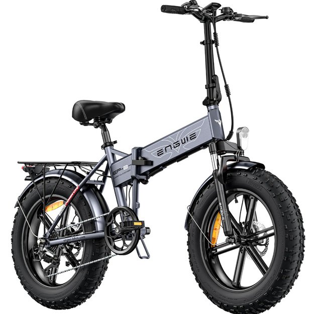 Elektrinis sulankstomas dviratis Engwe EP-2 PRO // 7G 20  (pilka)