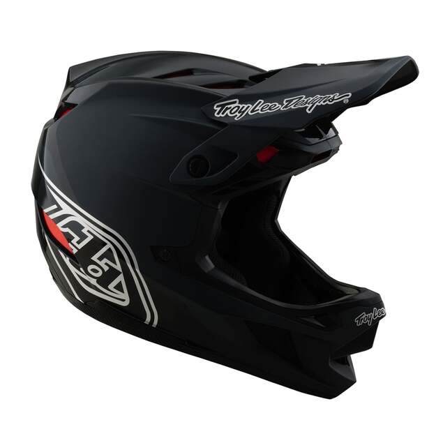 TLD HELMET D4 POLYACRYLITE SHADOW BLACK (17449900) 5