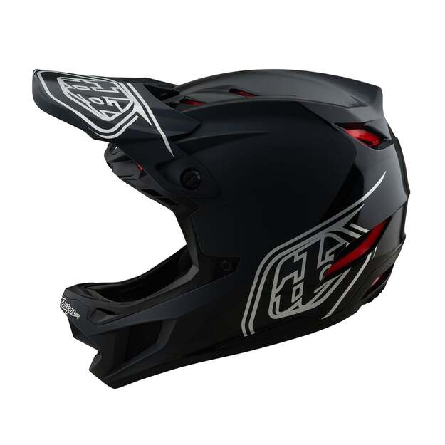 TLD HELMET D4 POLYACRYLITE SHADOW BLACK (17449900)