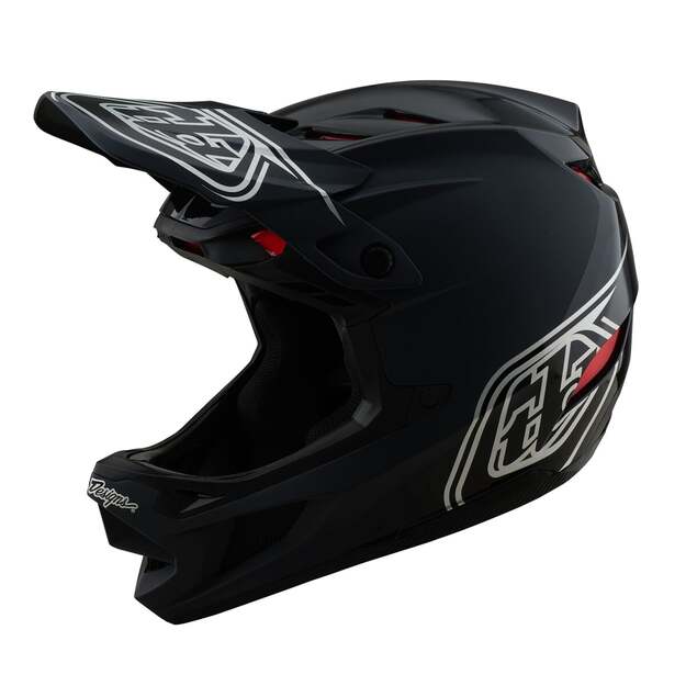 TLD HELMET D4 POLYACRYLITE SHADOW BLACK (17449900) 6