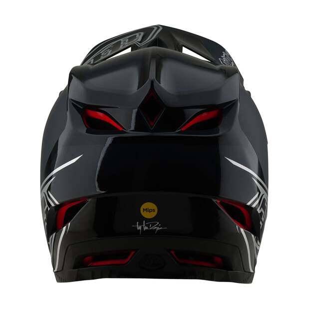 TLD HELMET D4 POLYACRYLITE SHADOW BLACK (17449900) 2