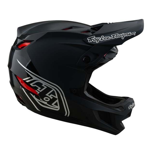 TLD HELMET D4 POLYACRYLITE SHADOW BLACK (17449900) 4