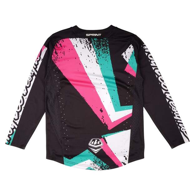 TLD YOUTH LS JERSEY SPRINT FULL PULL BLACK (32403600) 1