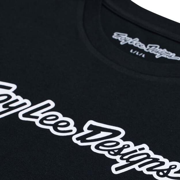 TLD SHORT SLEEVE TEE SIGNATURE BLACK (70191704) 2