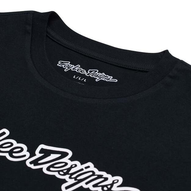 TLD SHORT SLEEVE TEE SIGNATURE BLACK (70191704) 4