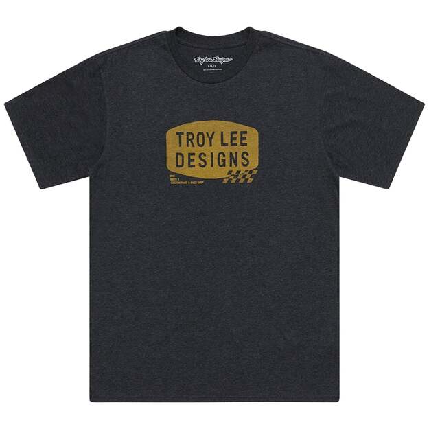 TLD SHORT SLEEVE TEE STAMP BLACK HEATHER (70189701)