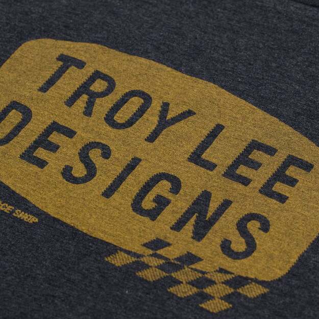 TLD SHORT SLEEVE TEE STAMP BLACK HEATHER (70189701) 2