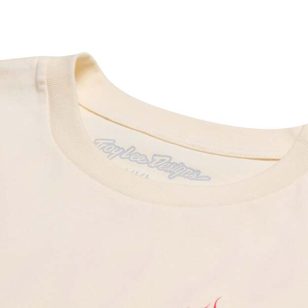 TLD SHORT SLEEVE TEE TORCHED VINTAGE WHITE (70121201) 4