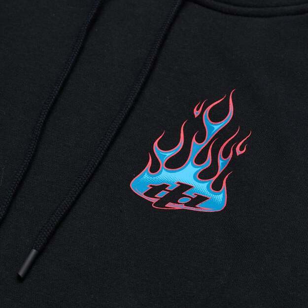 TLD HOODIE TORCHED BLACK (73121200) 2
