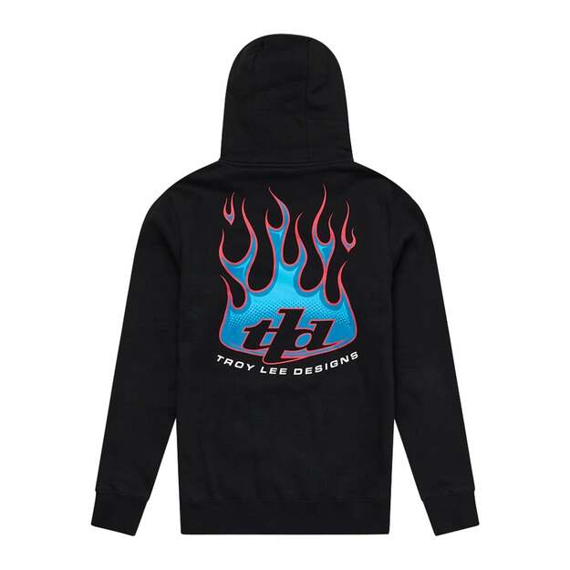 TLD HOODIE TORCHED BLACK (73121200) 1