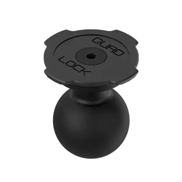Motociklo adapteris Quad Lock 1” Ball Top Cap adapteris