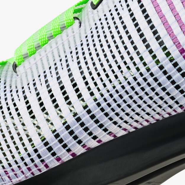 FIZIK SHOES VENTO POWERSTRAP AEROWEAVE LIGHT VIOLET - NEON GREEN (VER3PAR1C3F5D) 6