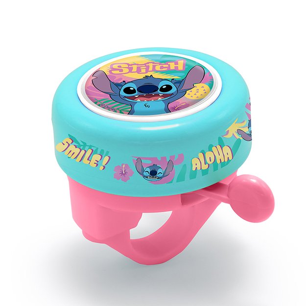 Dviračio skambutis STITCH // metalinis