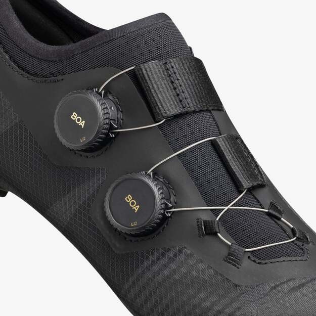 FIZIK SHOES VENTO VEGA CARBON COAL BLACK-BLACK (VER1DMR1C1510) 4