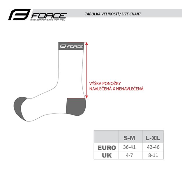 Kojinės FORCE Dune // dydis: L-XL (42-46) (ruda) 1