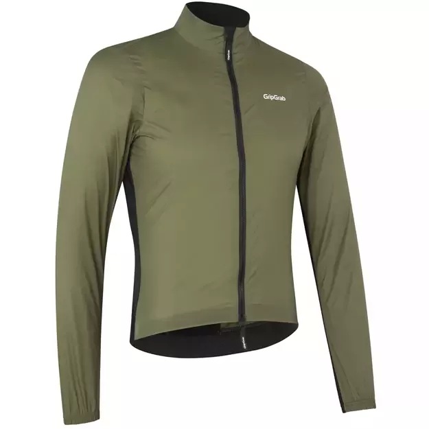 GripGrab PACR Windproof Lightweight vyriška striukė | Olive Green 1
