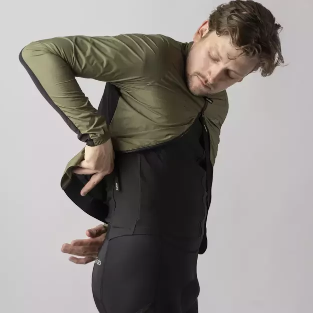 GripGrab PACR Windproof Lightweight vyriška striukė | Olive Green 6