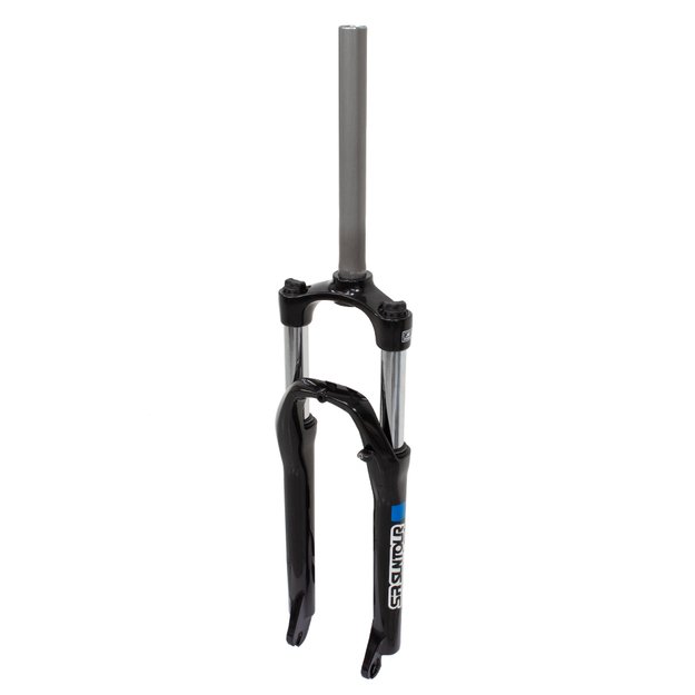 Priekinis amortizatorius SR-Suntour XCE 28 DS 26  // lock-out, diskiniams stabdžiams, 28.6 mm (1 1/8 ) (blizgi juoda)