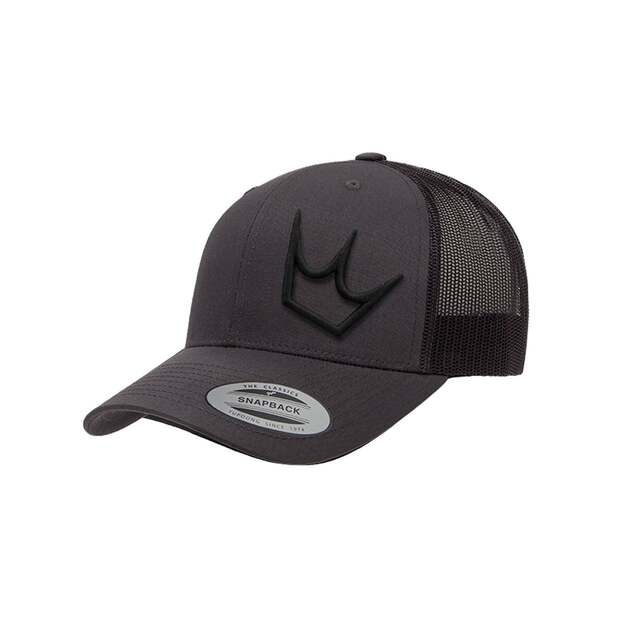 PEATY S PUBWEAR K&Scaron;ILTOVKA TRUCKER CAP CROWN CHARCOAL / BLACK (PPW-CAP-CWN-CHB )
