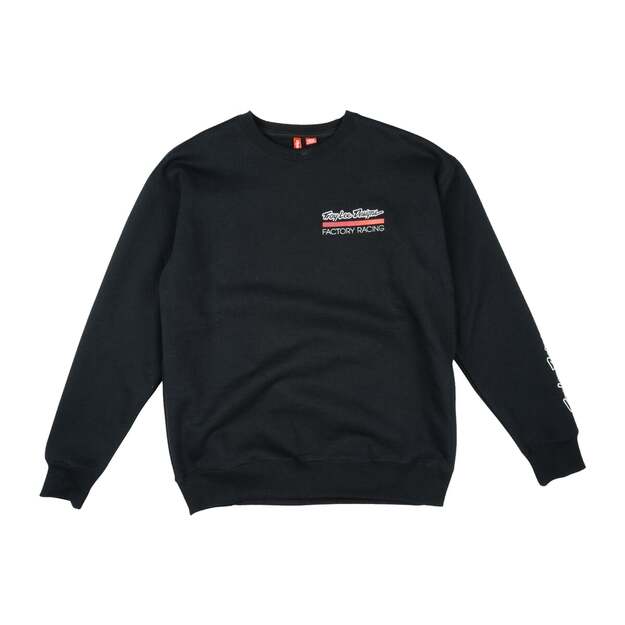 TLD PULLOVER HOODIE FACTORY RACING BLACK / RED SM (79666900)