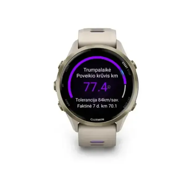 Išmanusis laikrodis Garmin Forerunner® 970 | Soft Gold Titanium 3