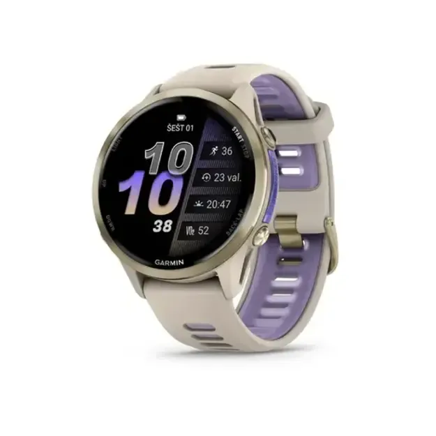 Išmanusis laikrodis Garmin Forerunner® 970 | Soft Gold Titanium