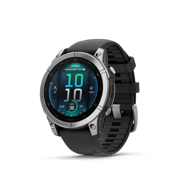 Išmanusis laikrodis Garmin fēnix® E Amoled | 47mm | Stainless Steel