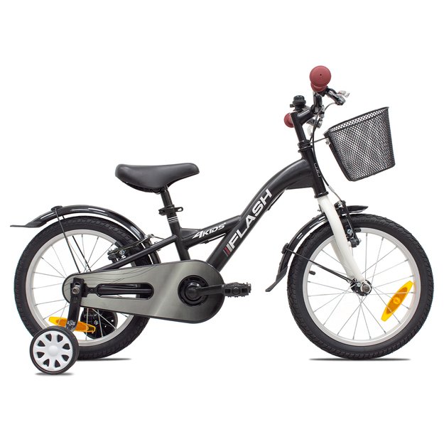 4KIDS Flash 16  // 1G, dydis 9.5  (24 cm) (juoda)