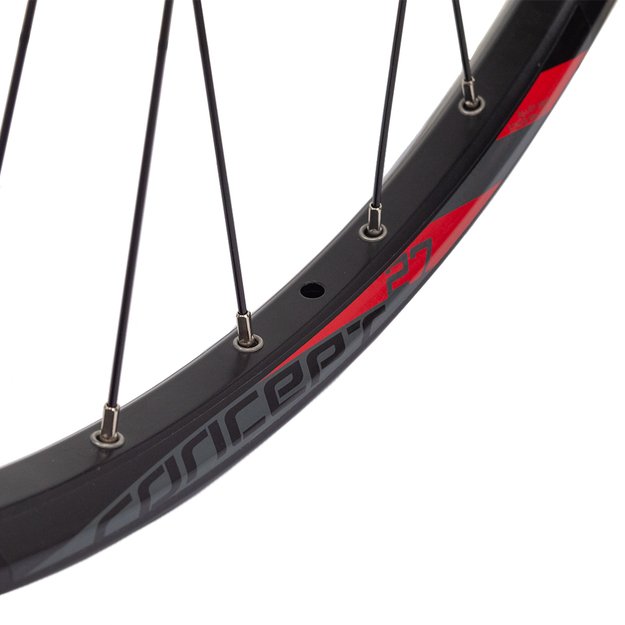 Galinis ratas Concept 27,5  // diskiniams 6 varžtų, 32H, užsukamas žvaigždžių blokas, greitveržlė, aliuminis 3