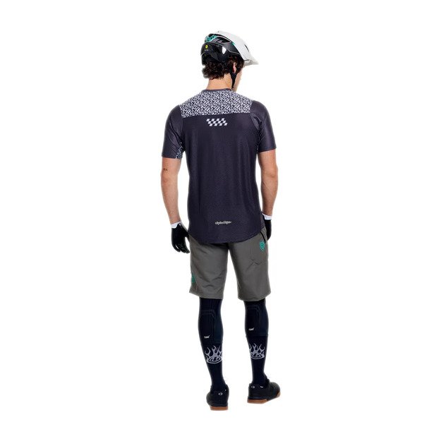 TLD SHORT SLEEVE JERSEY SKYLINE PRO AIR RIDGELINE CARBON (31404200) 3