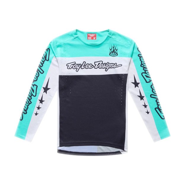 TLD LONG SLEEVE JERSEY YOUTH SPRINT PRO YO MOTO CARBON (31505200)