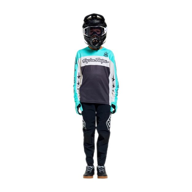 TLD LONG SLEEVE JERSEY YOUTH SPRINT PRO YO MOTO CARBON (31505200) 4