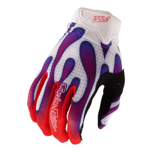 TLD GLOVES AIR OVERSPRAY WHITE / VIOLET (44603001)