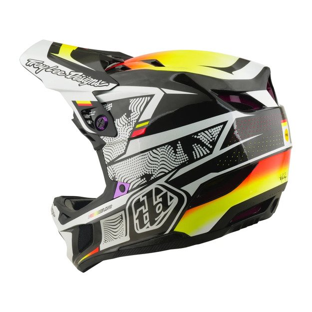 TLD HELMET D4 CARBON MIPS LINED UP BLACK (13902500) 2