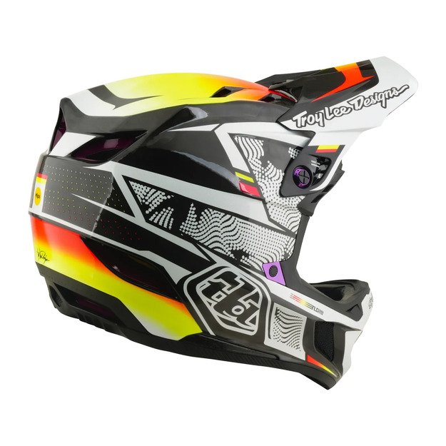 TLD HELMET D4 CARBON MIPS LINED UP BLACK (13902500) 4