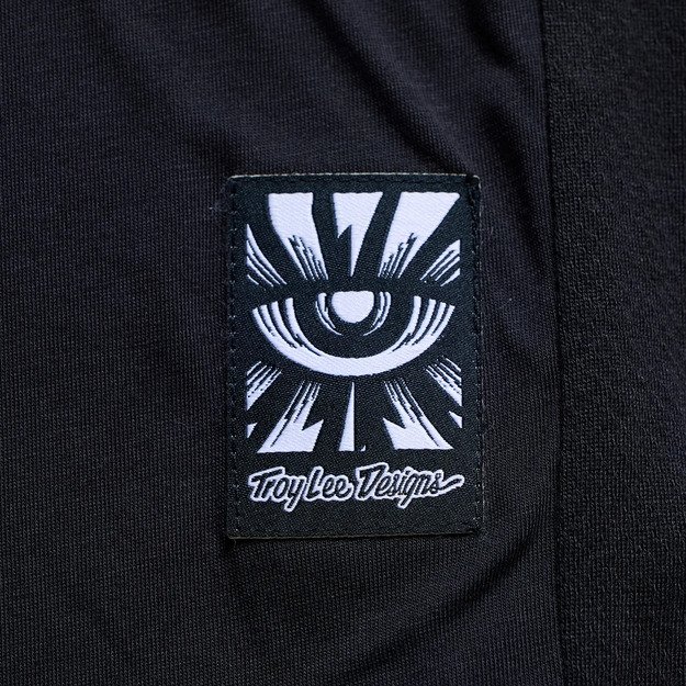 TLD LONG SLEEVE JERSEY YOUTH SKYLINE RIDE TEE SIGNATURE BLACK / REAL TEAL (38507204) 3